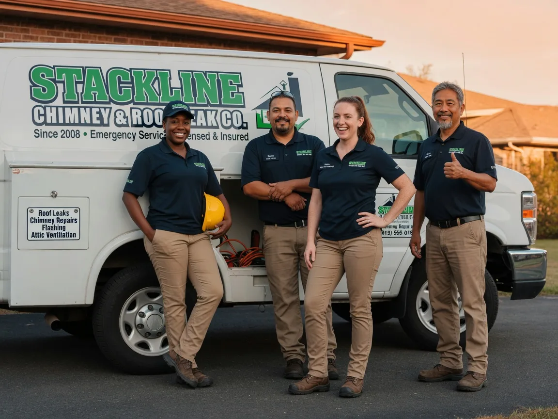 Chimney flashing repair company in Fairfax, VT